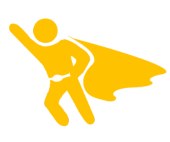 Yellow Superman Icon
