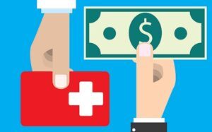 Money exchange with health care