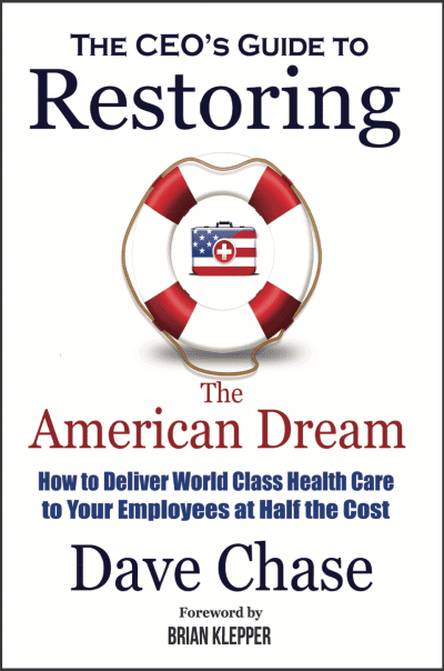 Book Cover - The CEO's Guide to restoring the American Dream